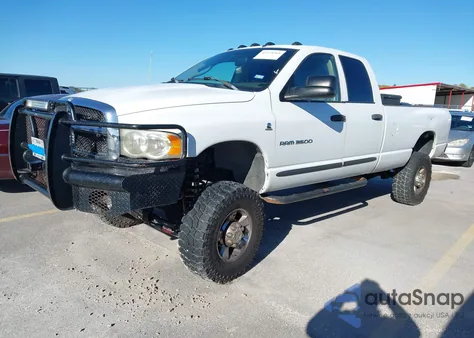 2004 Dodge Ram 3500 Slt/Laramie из США, поврежденный, VIN 3D7LU38C74G281707